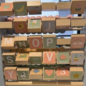 Colorful Wooden Learning Abacus for Kids